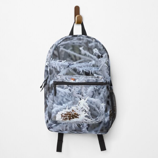 Item preview, Spiky Ice Crystals on Frozen Branches designed and sold by PlanetPrints.