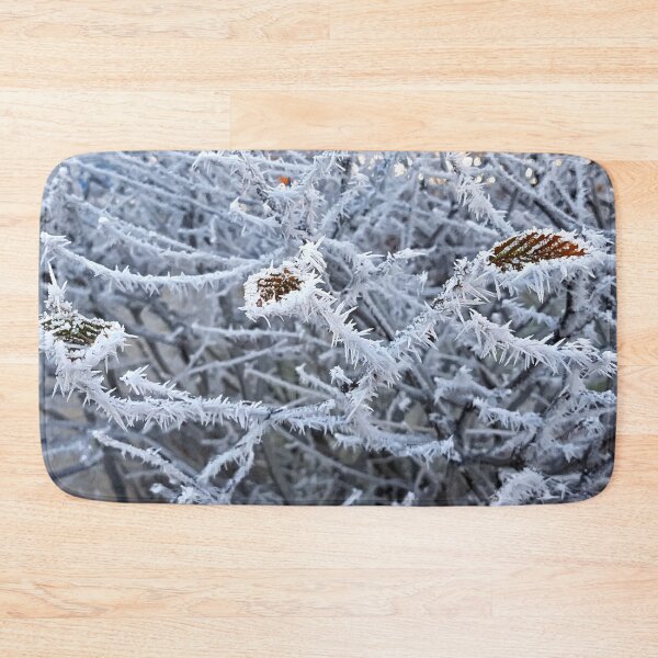 Item preview, Spiky Ice Crystals on Frozen Branches designed and sold by PlanetPrints.
