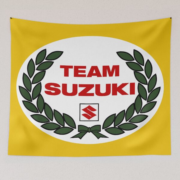 Item preview, Suzuki Team world champion cross motorcycles vintage 70's  designed and sold by Hecksploitation.