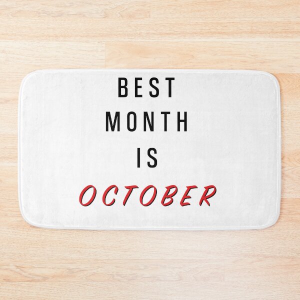 Item preview, The Best Month Is October Birthday designed and sold by Marco Damm.