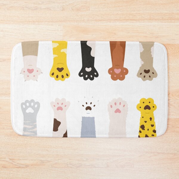Item preview, Cute cat paws designed and sold by colourfulslug.
