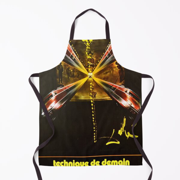 Item preview, technique de demain retro poster designed and sold by stickart-marek.