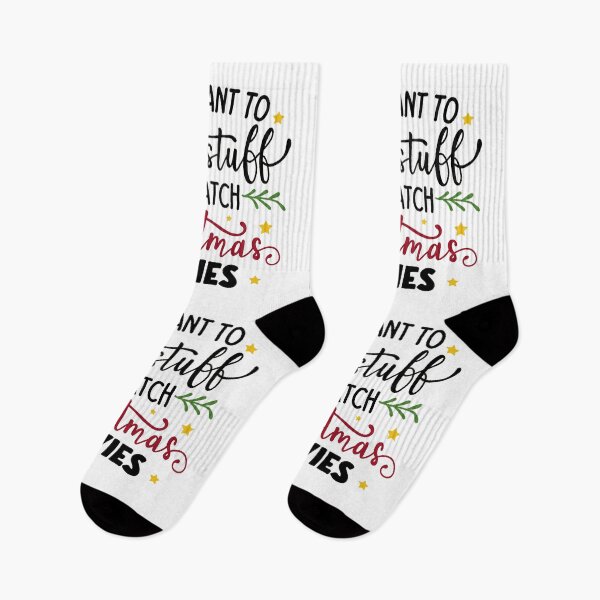 Item preview, I Just Want To Bake Stuff And Watch Christmas Movies designed and sold by ValentinaHramov.
