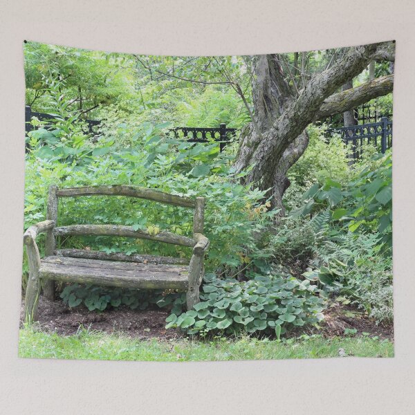 Item preview, Rustic Bench in Woods designed and sold by Susie Kramer.
