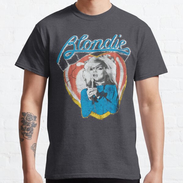 Conception en détresse Blondie T-shirt classique