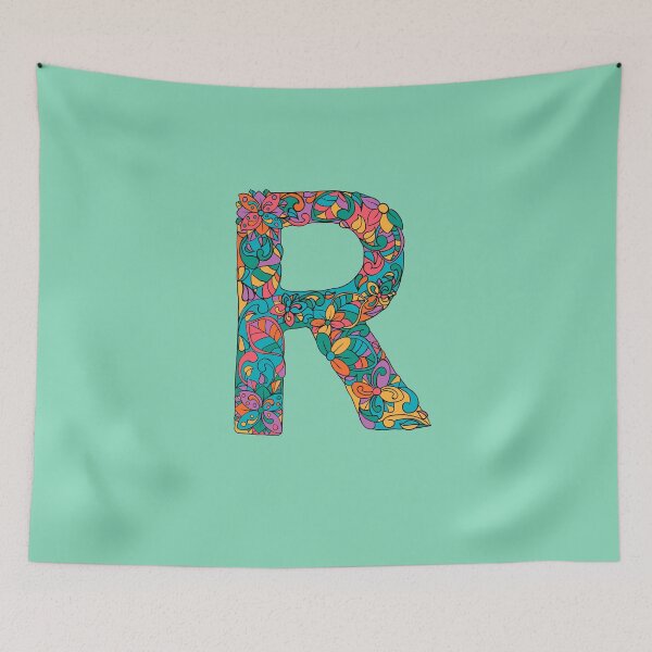 Item preview, Letter R Monogram personalized name print  designed and sold by melbournegirl.