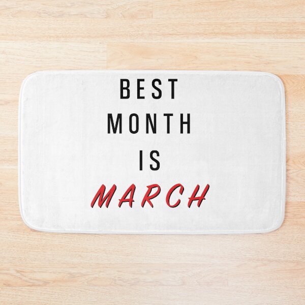 Item preview, The Best Month Is March Birthday designed and sold by Marco Damm.