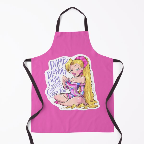 Item preview, Not a dumb blonde (Pink) designed and sold by sarahconhache.