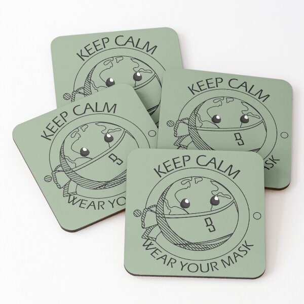 Item preview, Keep Calm and Wear Your Mask designed and sold by -my-lil-fandom-.
