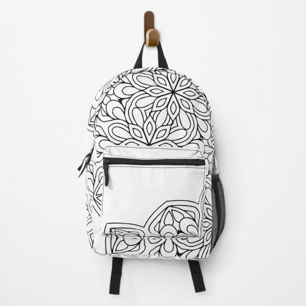 Item preview, Mandala - black on white designed and sold by kalud-zoldyck.