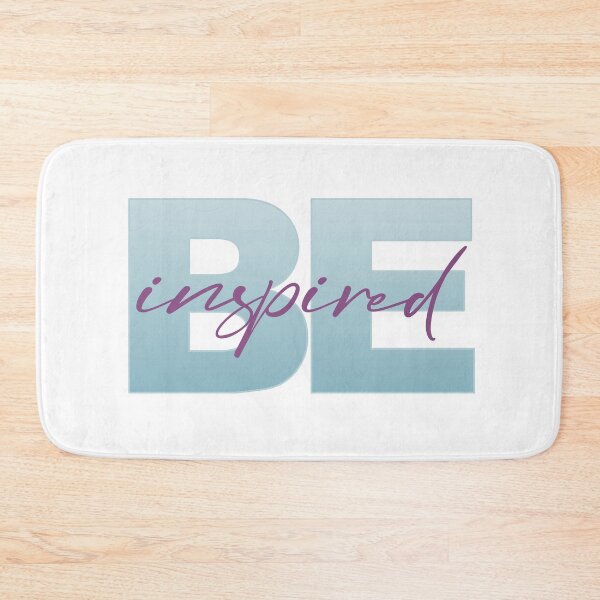 Item preview, Be Inspired - blue purple designed and sold by AvilionDesigns.