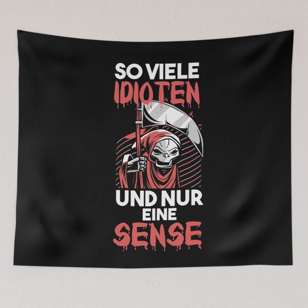 Item preview, Halloween Skelett Sensenmann Lustig designed and sold by JonasDesign.