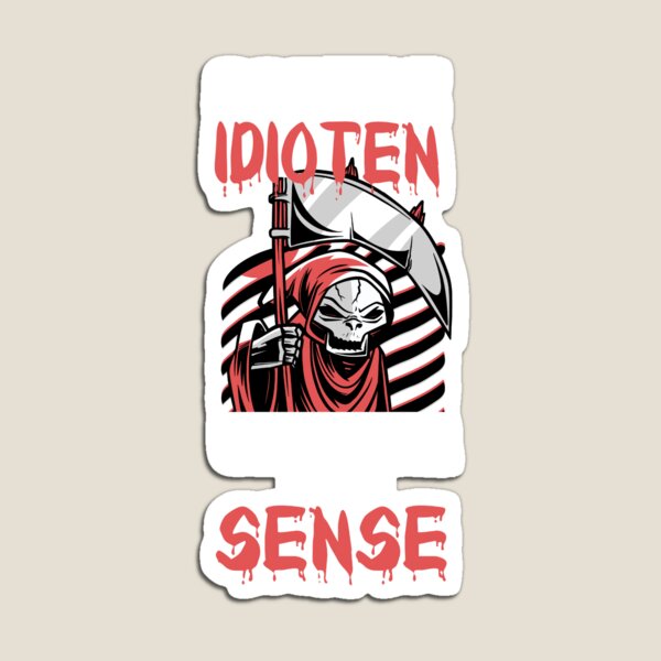 Artikel-Vorschau von Halloween Skelett Sensenmann Lustig, designt und verkauft von JonasDesign.