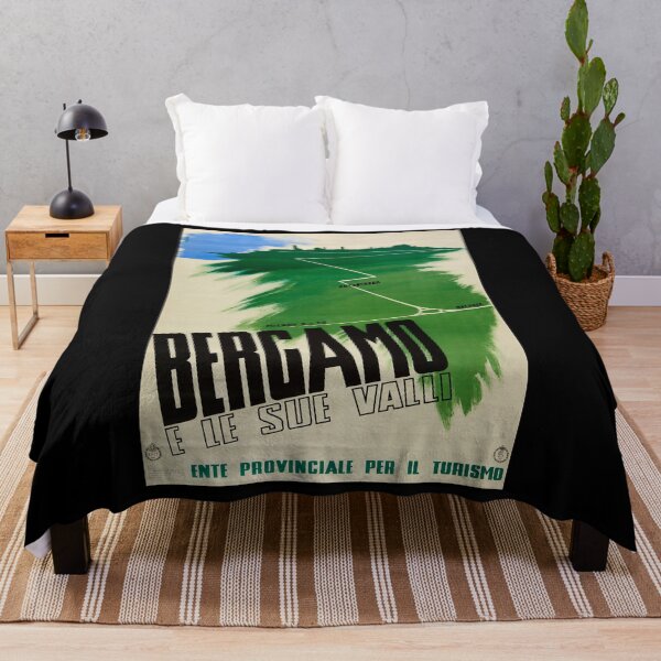 Item preview, Bergamo retro poster designed and sold by stickart-marek.