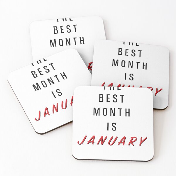 Item preview, The Best Month Is January Birthday designed and sold by Marco Damm.