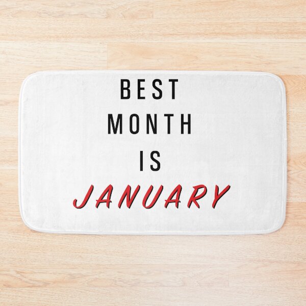 Item preview, The Best Month Is January Birthday designed and sold by Marco Damm.