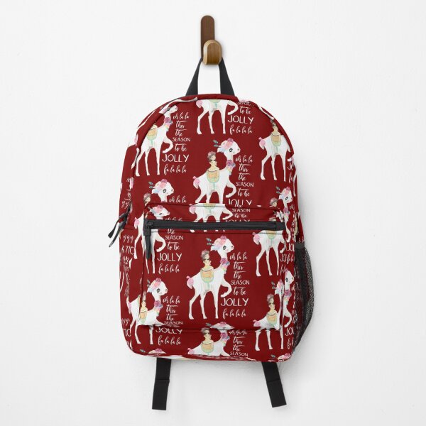 Item preview, Jolly Fa La La Christmas Llama designed and sold by MJDezigns.