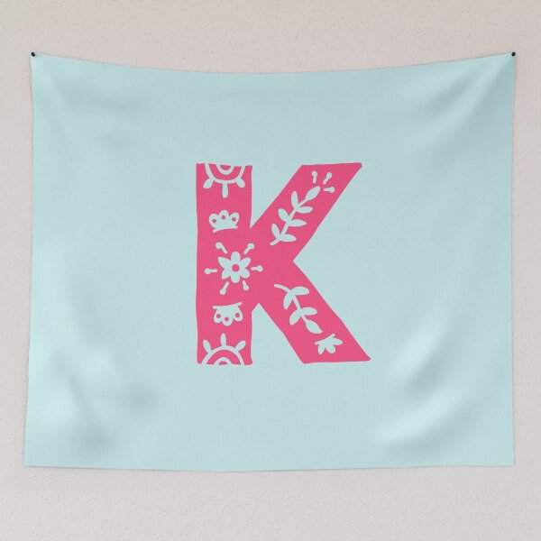 Item preview, Letter K Monogram personalized name print  designed and sold by melbournegirl.