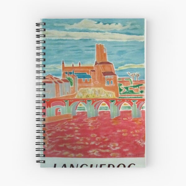 Item preview, Languedoc retro poster designed and sold by stickart-marek.