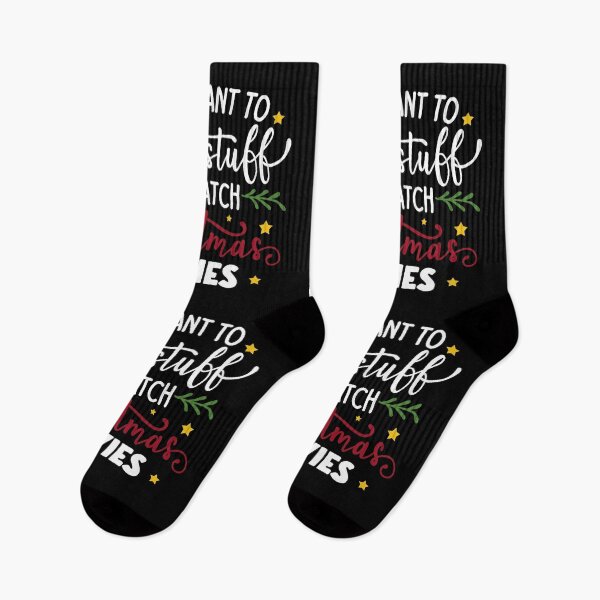 Item preview, I Just Want To Bake Stuff And Watch Christmas Movies designed and sold by ValentinaHramov.