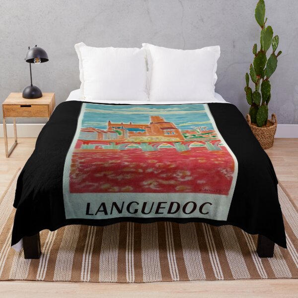 Item preview, Languedoc retro poster designed and sold by stickart-marek.