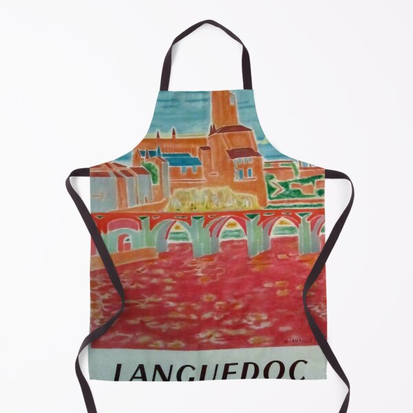 Item preview, Languedoc retro poster designed and sold by stickart-marek.