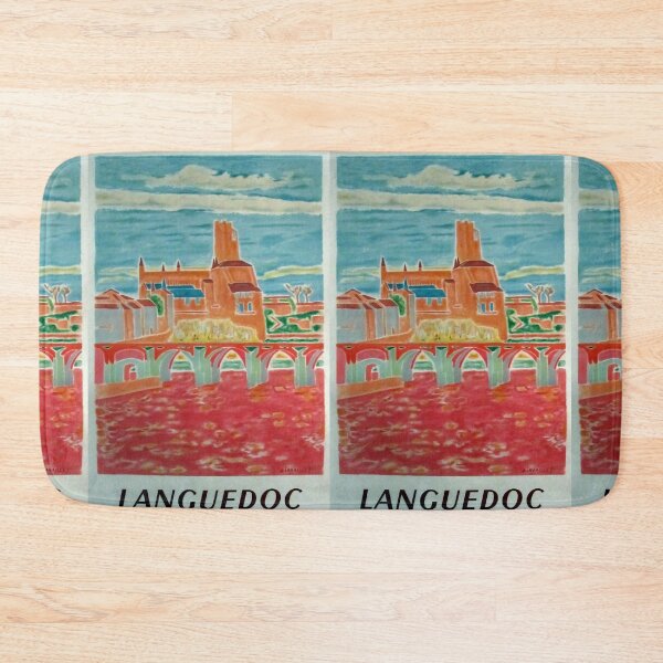 Item preview, Languedoc retro poster designed and sold by stickart-marek.
