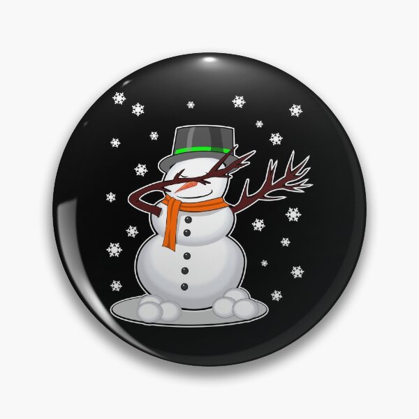 Item preview, Snowman Dab Tank Snowflakes designed and sold by Shirt-Scheune.