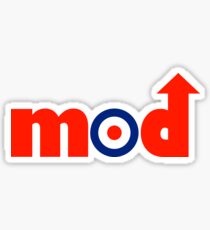 Mod Music Quote Sticker