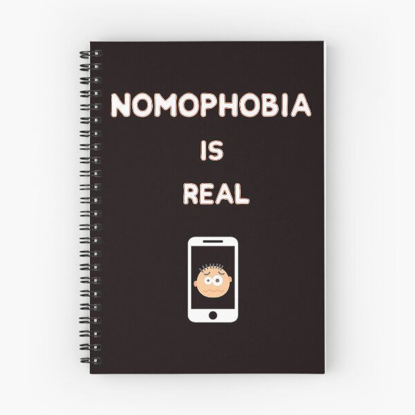 Item preview, Nomophobia is real designed and sold by kalud-zoldyck.