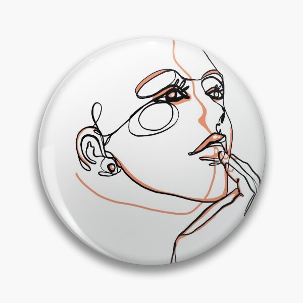 Item preview, Reflection. One line Artwork designed and sold by Straylinedesign.