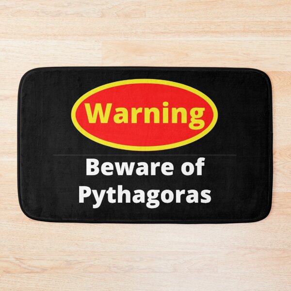 Item preview, Beware of Pythagoras designed and sold by Sonatablue.