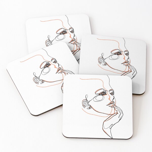 Item preview, Reflection. One line Artwork designed and sold by Straylinedesign.
