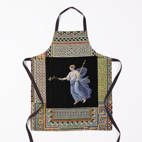 Item preview, DANCING MAENAD HOLDING LIME BRANCH ,ANTIQUE ROMAN PAINTING WITH POMPEII MOSAICS PATCHWORK designed and sold by BulganLumini.