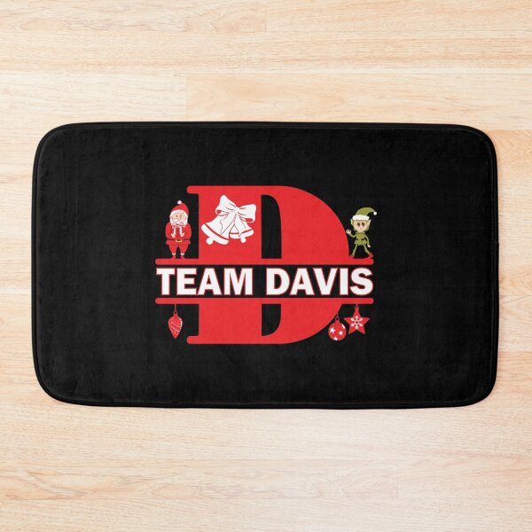 Item preview, Team Davis Surname Family Last Name Holiday Gift print designed and sold by Grabitees.