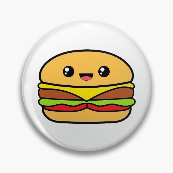 Artikelvorschau, Süßer Kawaii Burger entworfen und verkauft von LineFriend.