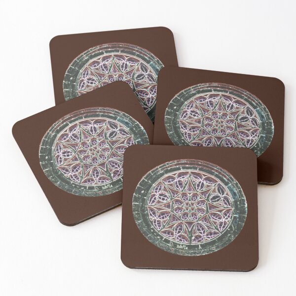Item preview, Colorful Rose Window  designed and sold by BlackMoonRoze.