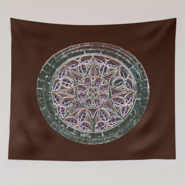 Item preview, Colorful Rose Window  designed and sold by BlackMoonRoze.