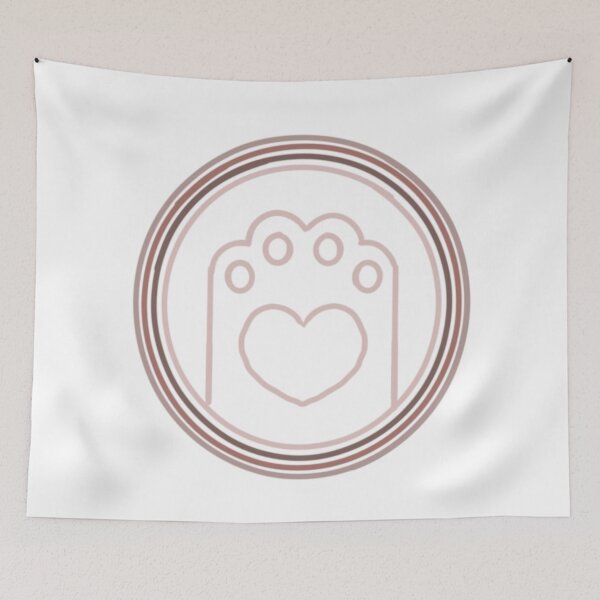 Item preview, Cute Pink cat paw  designed and sold by Achmarry.