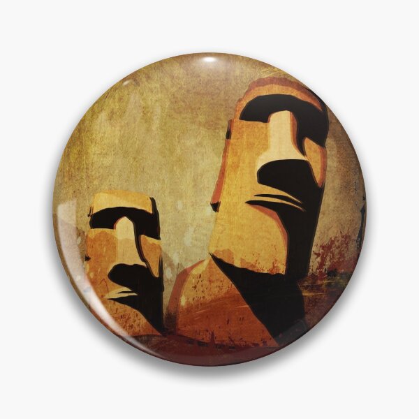 Moai Stone FACE Sticker for Sale by 9DesignArt