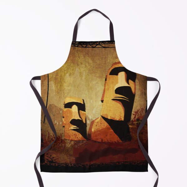 Item preview, Easter Island Moai Heads designed and sold by tinymystic.