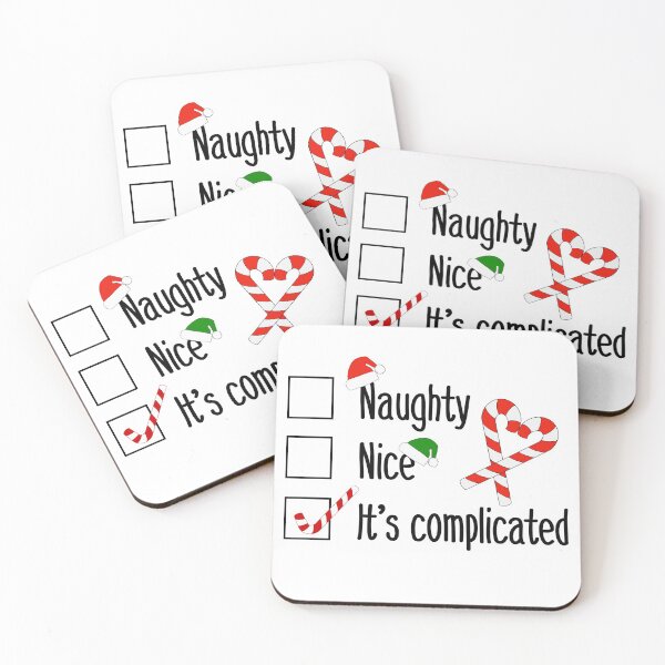 Item preview, Naughty Nice Its Complicated  designed and sold by champagnemoment.