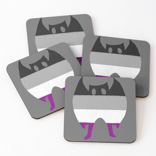 Item preview,  Mothman ace pride (Grey background)  designed and sold by Alex Tal.