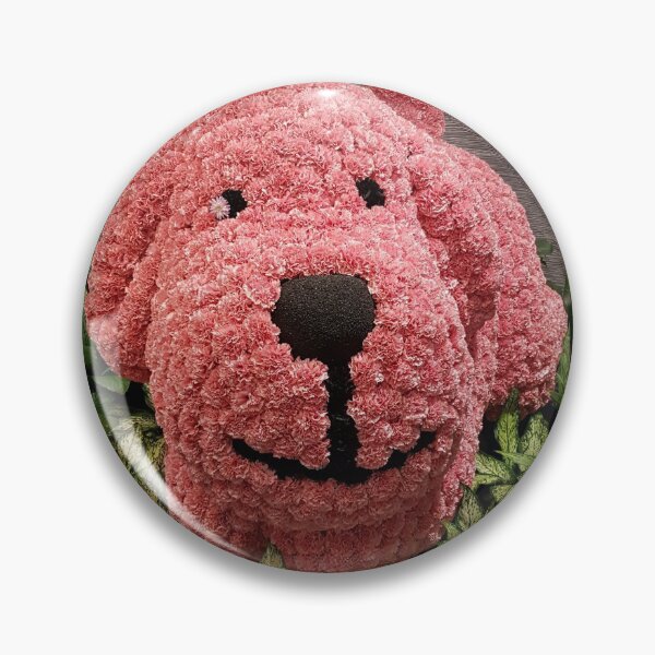 Item preview, Pink Dog Made Of Flower designed and sold by PlusAdore.