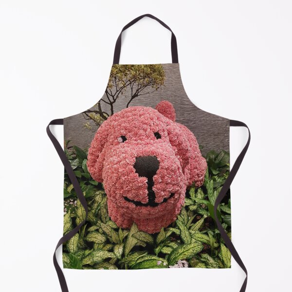 Item preview, Pink Dog Made Of Flower designed and sold by PlusAdore.