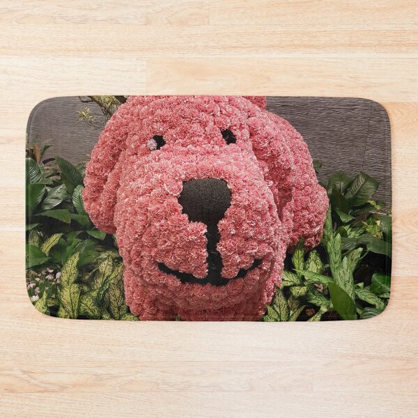 Item preview, Pink Dog Made Of Flower designed and sold by PlusAdore.