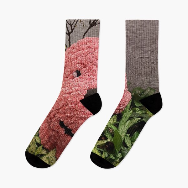 Item preview, Pink Dog Made Of Flower designed and sold by PlusAdore.