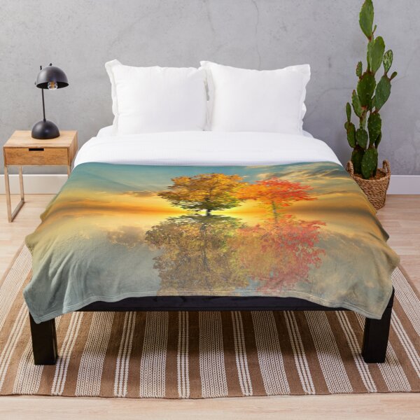 Item preview, Neighboring Trees in sunshine designed and sold by Hurasham.