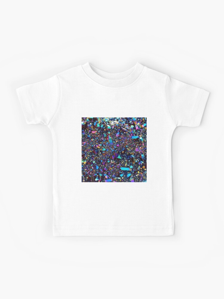 Rainbow Mineral Crystals Pattern Kids T Shirt By Herdesignverse Redbubble - transparent crystal shirt roblox