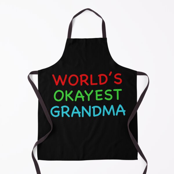 Item preview, Worlds Okayest Grandma Funny Quote designed and sold by popculturechick.